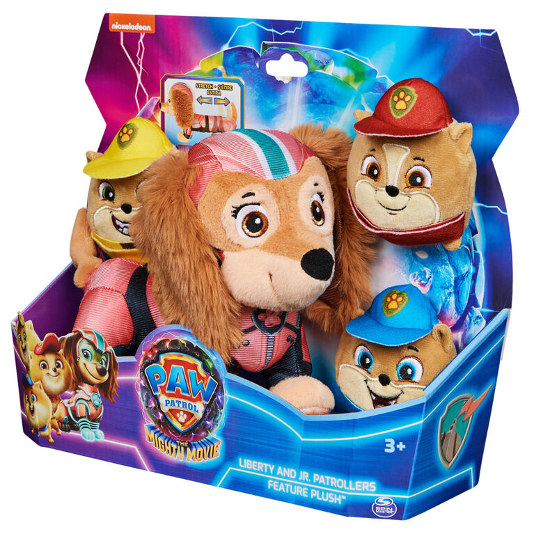 Paw Patrol Movie2 Plush Liberty & Jr. Pat-Plush Toys-Paw Patrol-778988492338