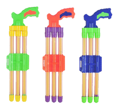 WATER SHOOTER FOAM 3GUNS 40CM CDU24 WOC