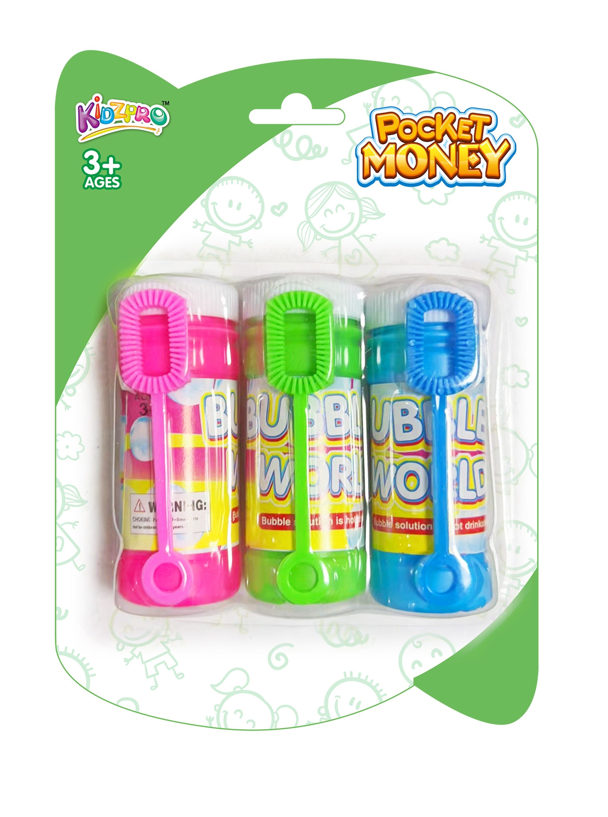 KIDZ. BUBBLE  3PCS BC