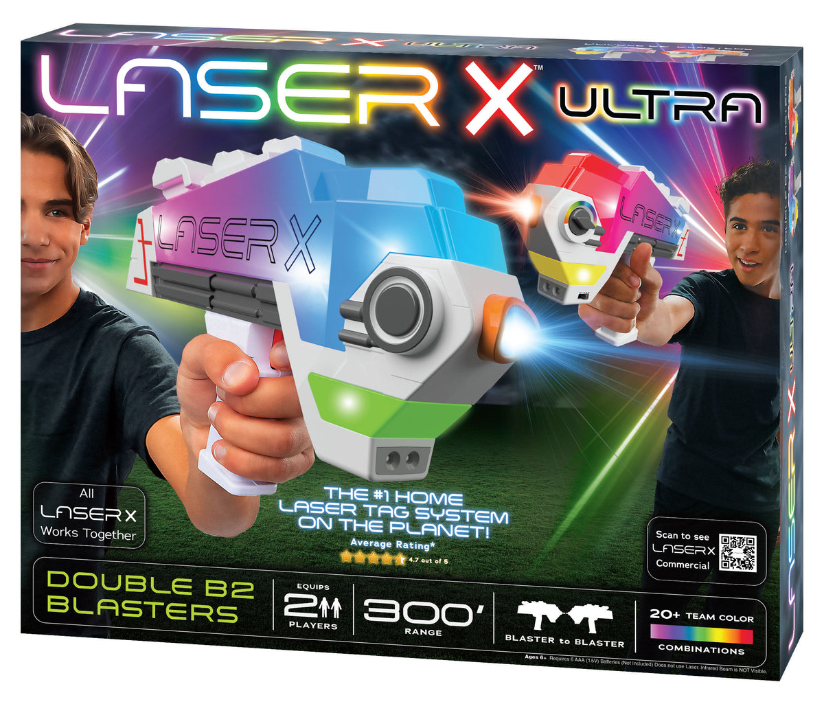 Laserx Ultra Double B2 Blasters B/O