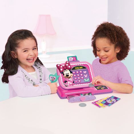 Disney-"Minnie Mouse Bowtique Cash Register "-Dolls & Accessories-Minnie Mouse-886144899294