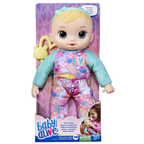 Hasbro Baby Alive Soft N Cute Blnd-BABY ALIVE