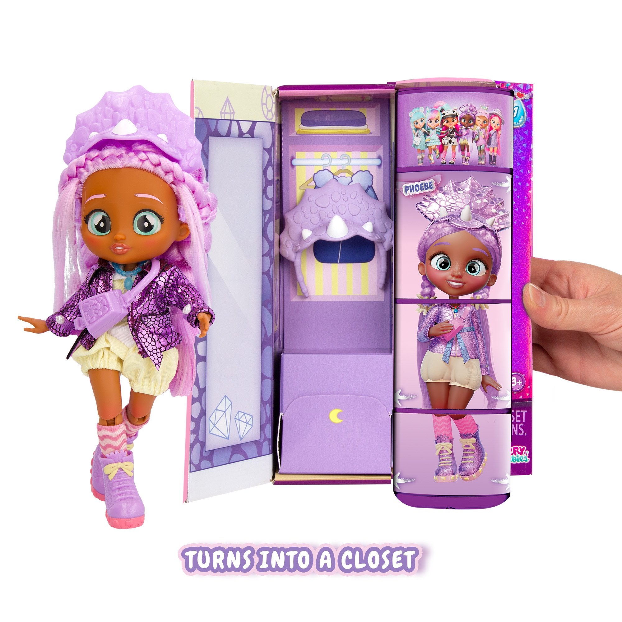 CRY BABIES BFF DOLL PHOEBE 8 Default Title