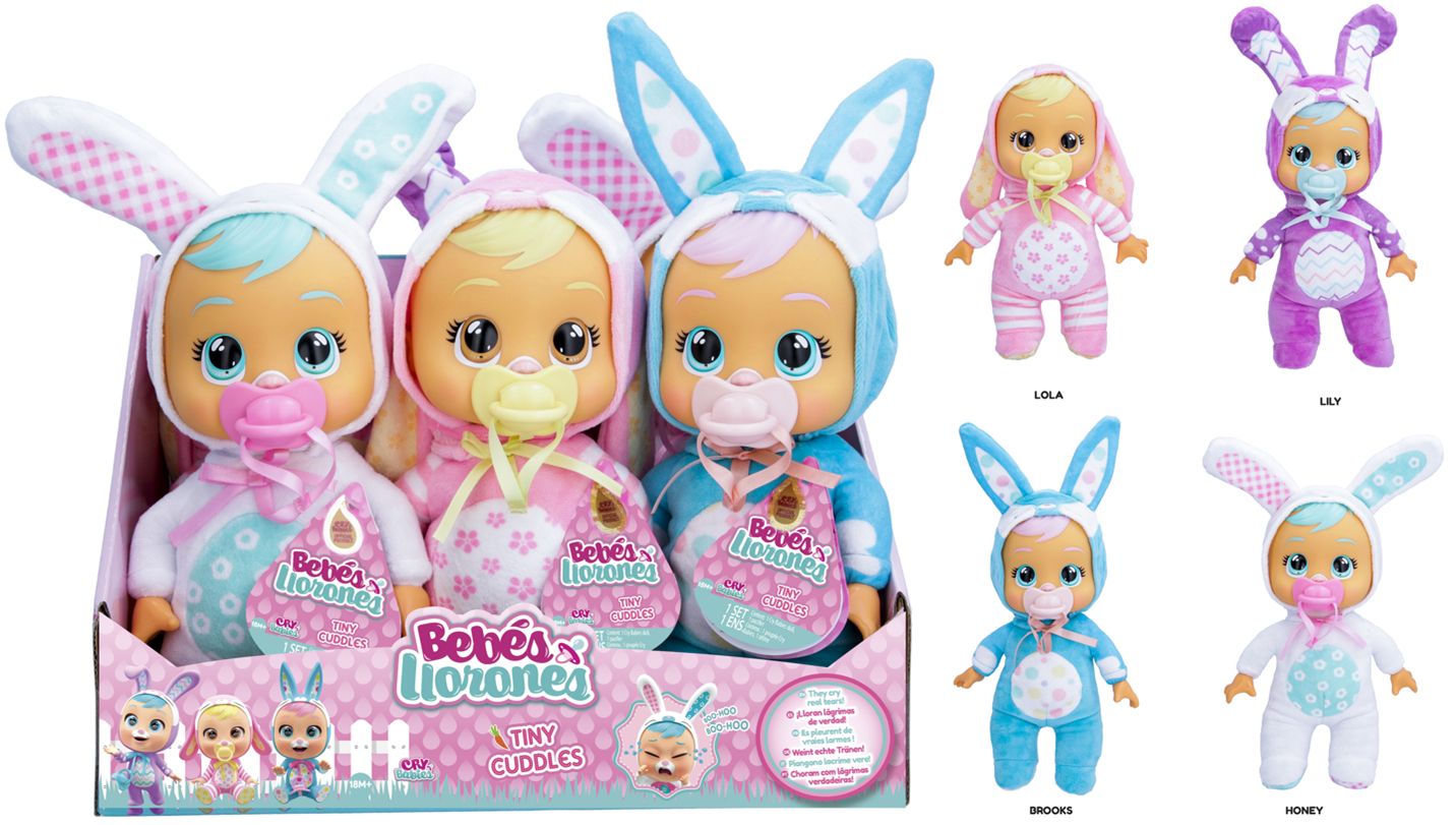 CRY BABIES BUNNIES TINY CUDDLES CDU6 WOC