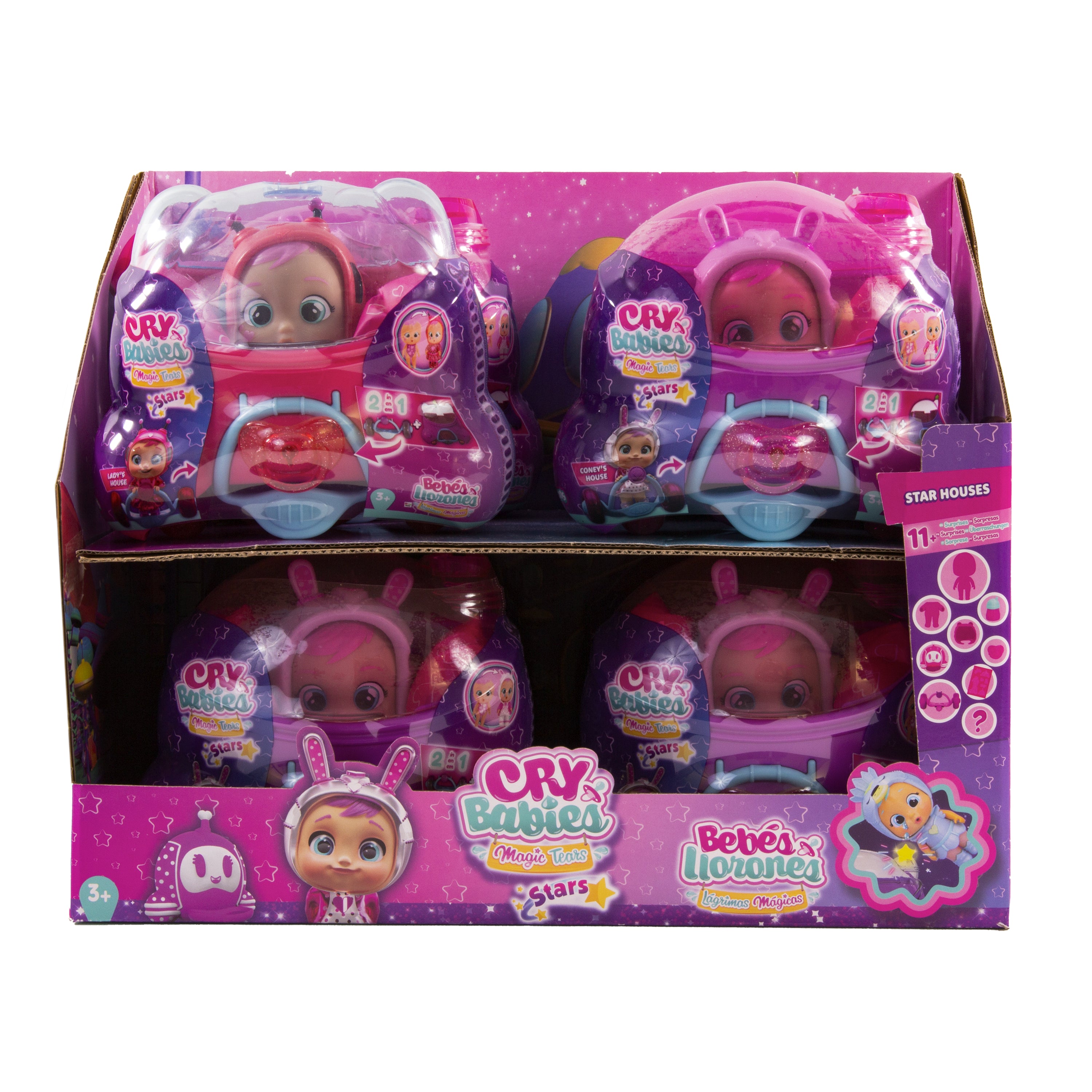 Cry Babies Stars Houses Cdu8 Woc-Dolls & Accessories-IMC-8421134911062