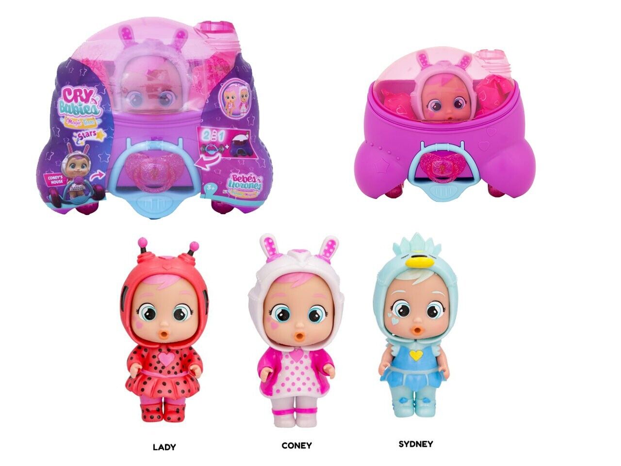 Cry Babies Stars Houses Cdu8 Woc-Dolls & Accessories-IMC-8421134911062