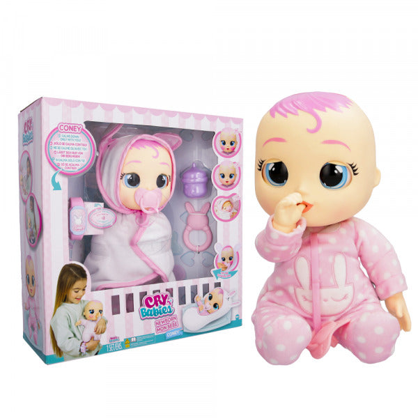 Cry Babies Newborn Coney B/O-Dolls & Accessories-IMC-8421134911284