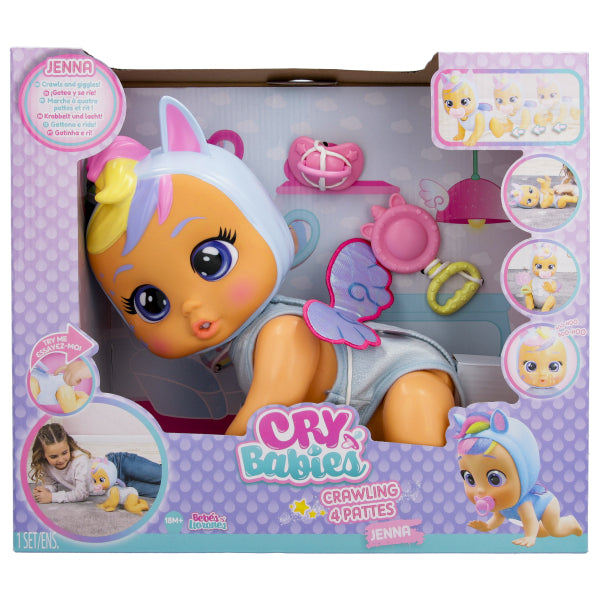 CRY BABIES CRAWLING 4 PATTES JENNA