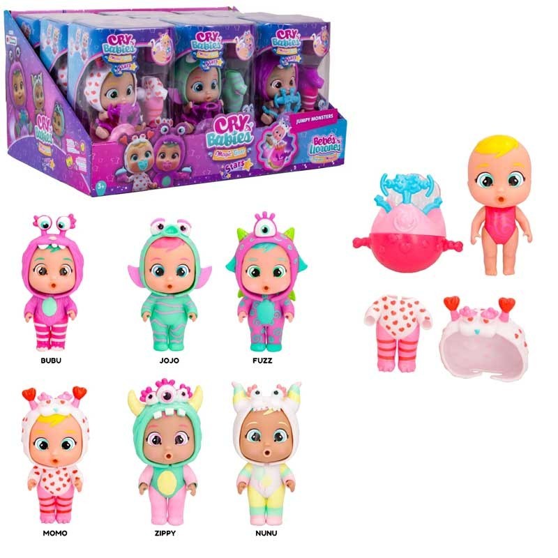 Cry Babies Stars Jumpy Monst W1 Cdu9 Woc-Dolls & Accessories-IMC-8421134914698