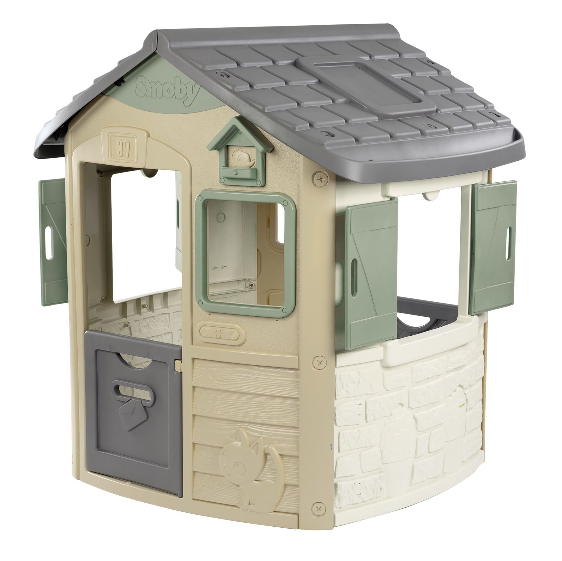 Smoby - Neo Jura Lodge Playhouse-Smoby-3032168105003