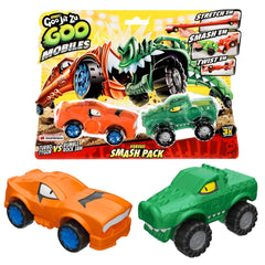 Heros Of Goo Jit Zu Goo Mobiles Versus Smash Pack - Turbo Tygor Vs Rumble Rockjaw-Goo Jit Zu-630996426746