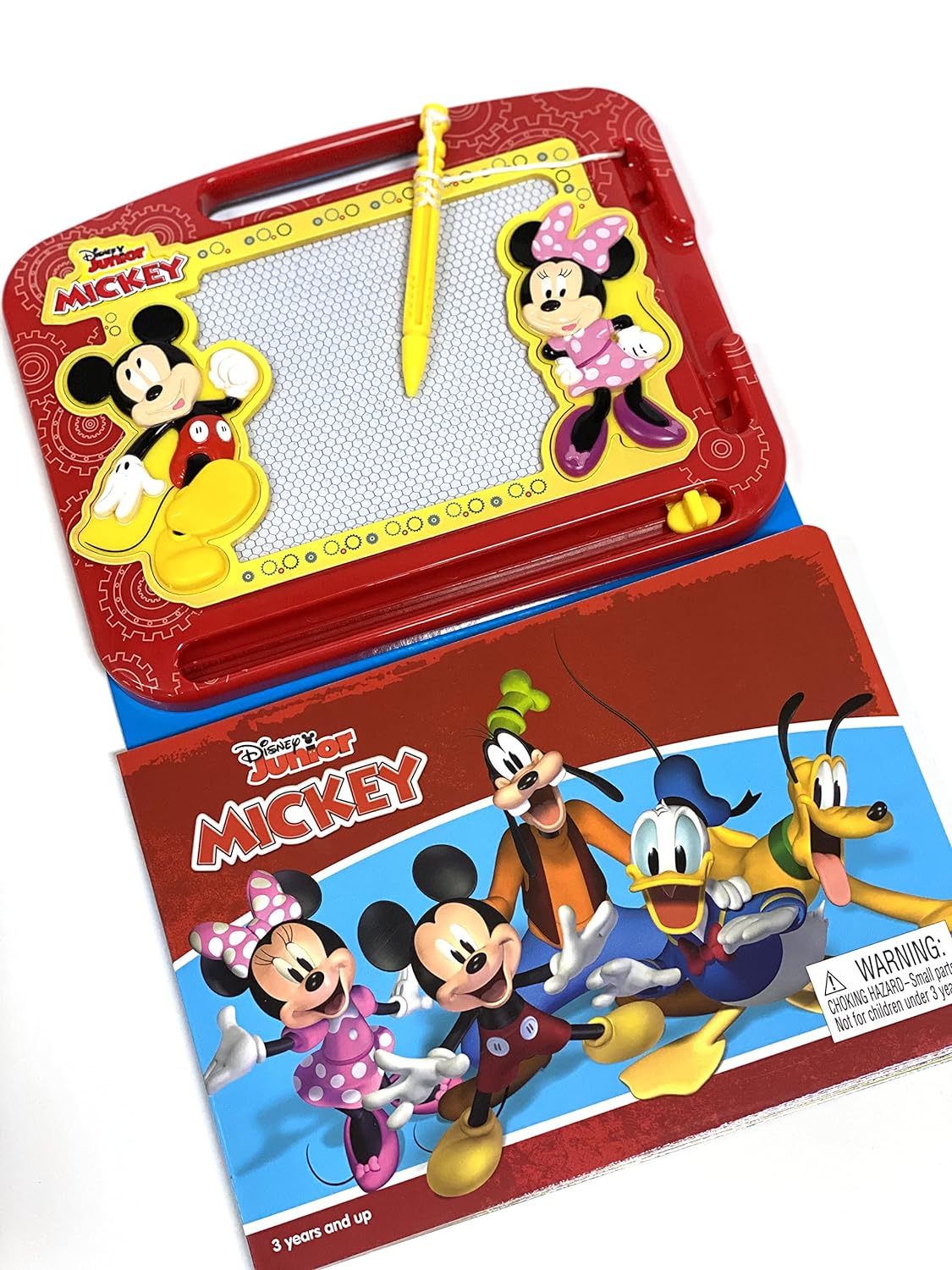 Phidal – Disney Junior Mickey Activity Book Learning, Writing, Sketching With Magnetic Drawing Doodle Pad For Kids Children Toddlers Ages 3 And Up-Phidal