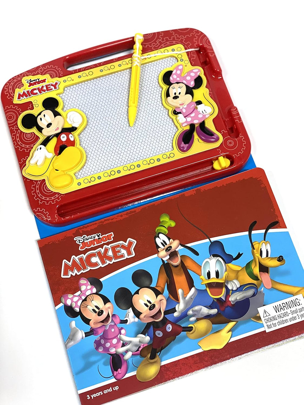 Phidal – Disney Junior Mickey Activity Book Learning, Writing, Sketching With Magnetic Drawing Doodle Pad For Kids Children Toddlers Ages 3 And Up-Phidal