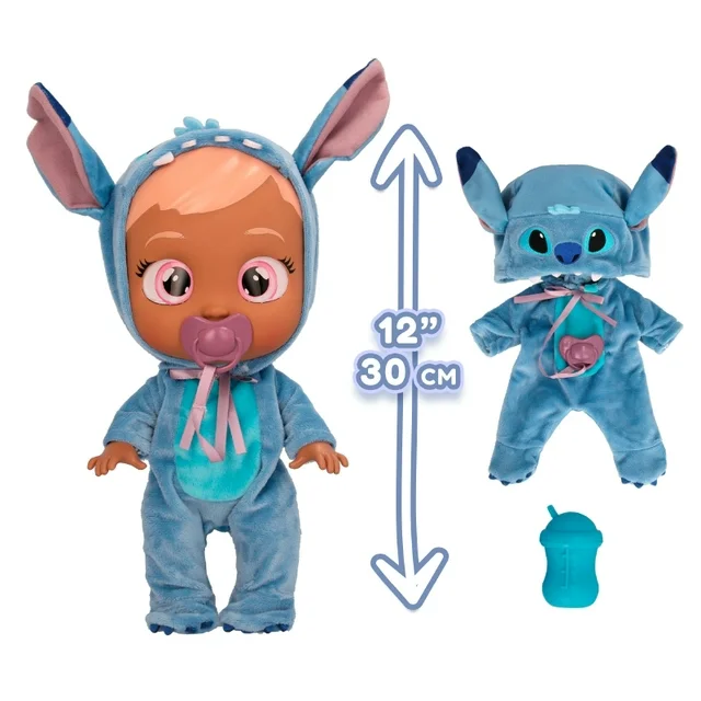 Cry Babies Disney Stitch B/O-Dolls & Accessories-IMC-8421134922235