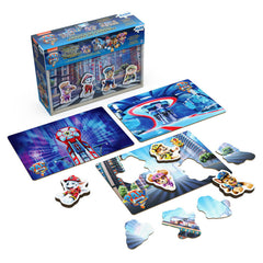 Puzzle Wood Paw Patrol Movie Scene 24Pc-Spin Master Games-778988416075