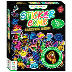 Kaleidoscope Sticker Bomb Electric Neon-Kaleidoscope-9781488954504