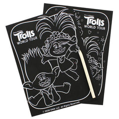 Trolls 2 Scratch Art Set-Trolls-9781788241786