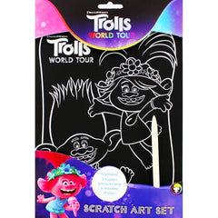 Trolls 2 Scratch Art Set-Trolls-9781788241786