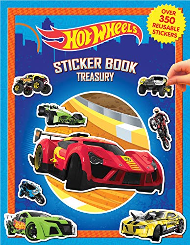 Mattel Hot Wheel Sticker Book Treasury-Shubaik Lubaik