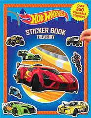 Mattel Hot Wheel Sticker Book Treasury-Shubaik Lubaik