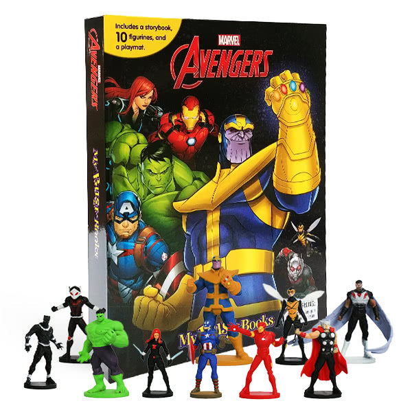 Marvel Avengers Infinity War My Busy Books-ACTIVITY GAMES -Shubaik Lubaik-9782764336090