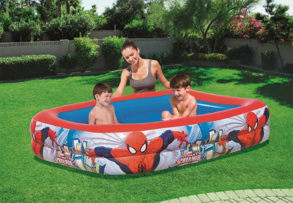 BWAY SPIDERMAN FAMILY POOL 201X150X51 Default Title
