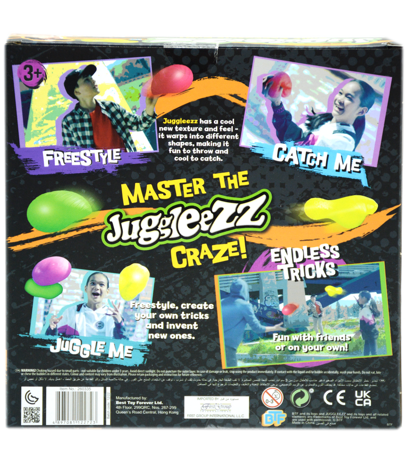 Juggleezz Ball - Neon Colours Series - Colour Box Packing-BALL-Juggleezz Ball-4897081122723