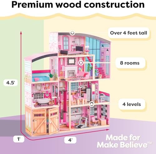 Kidkraft Shimmer Mansion-Outdoor-Kidkraft-