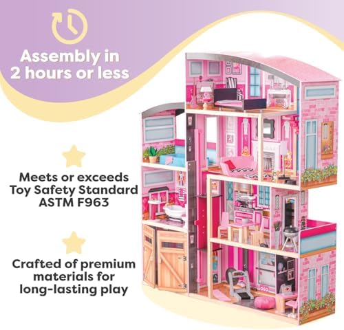 Kidkraft Shimmer Mansion-Outdoor-Kidkraft-