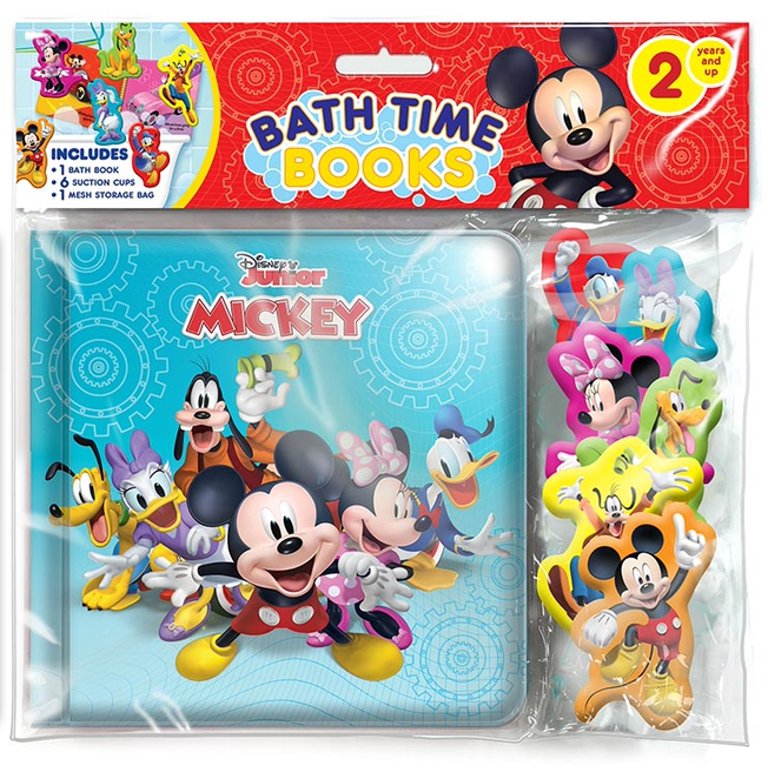 Disney Stitch Bathtime Book (Eva)-Bath Time Books-9782764358108