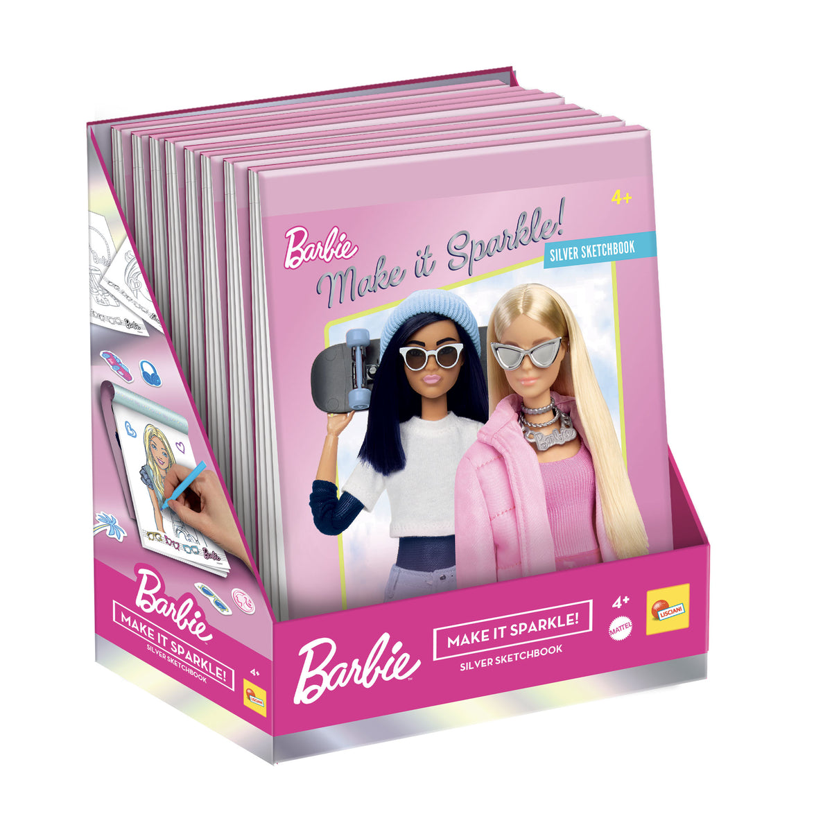 BARBIE SKETCHBOOK MAKE IT SPARKLE! IN DISPLAY