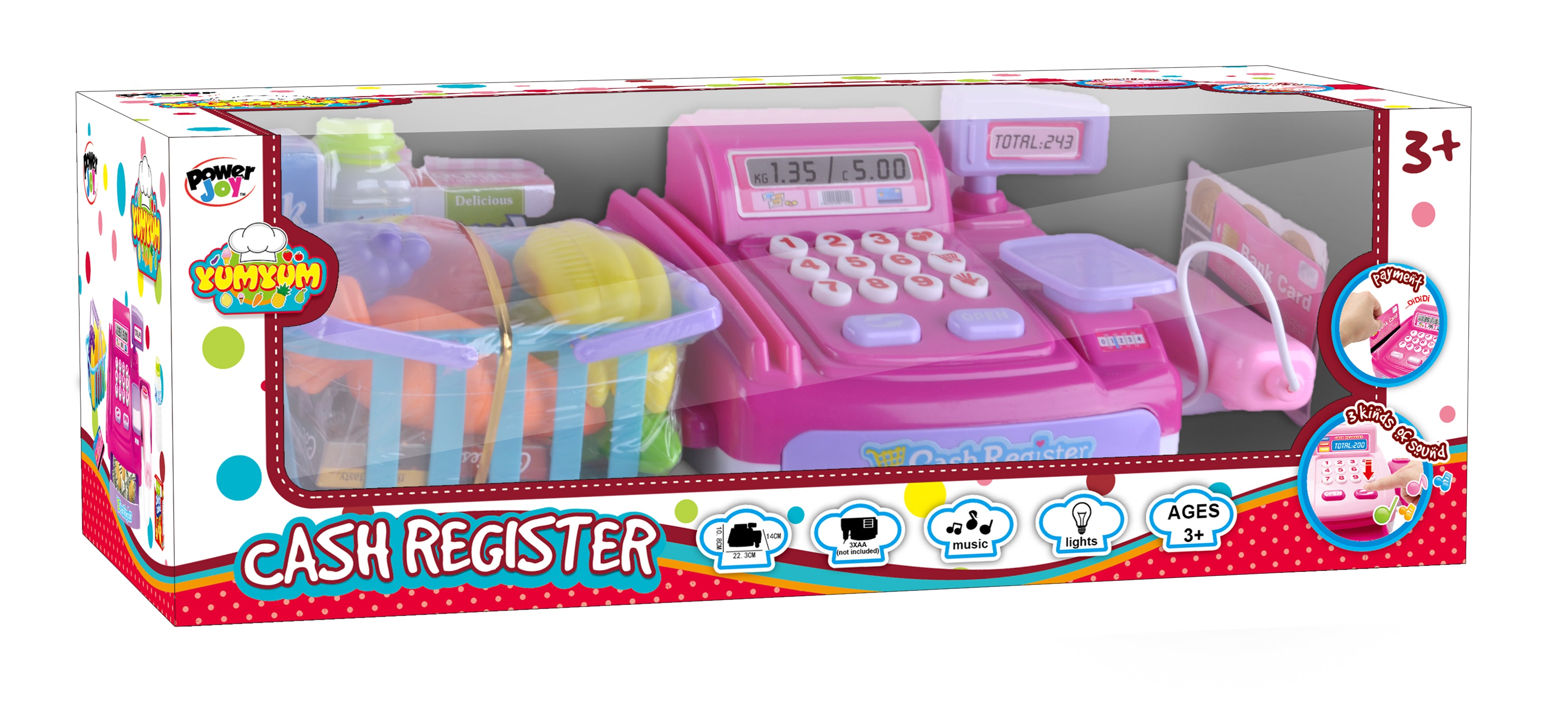 P.JOY YUMYUM CASH REGISTER B/O