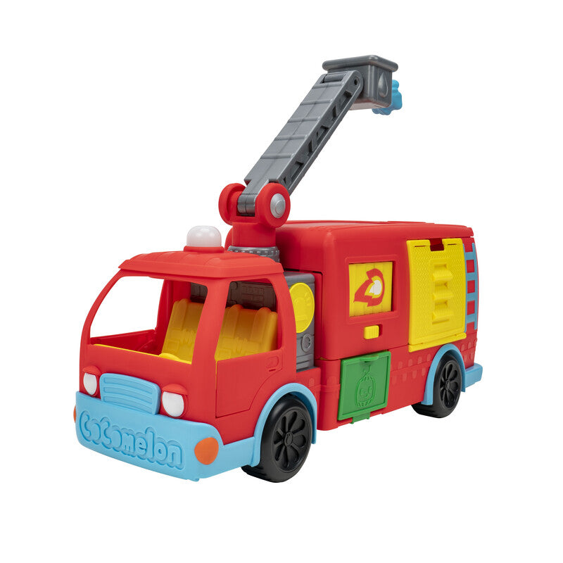 COCOMELON DLX TRANSFORMING FIRETRUCK B/O Default Title