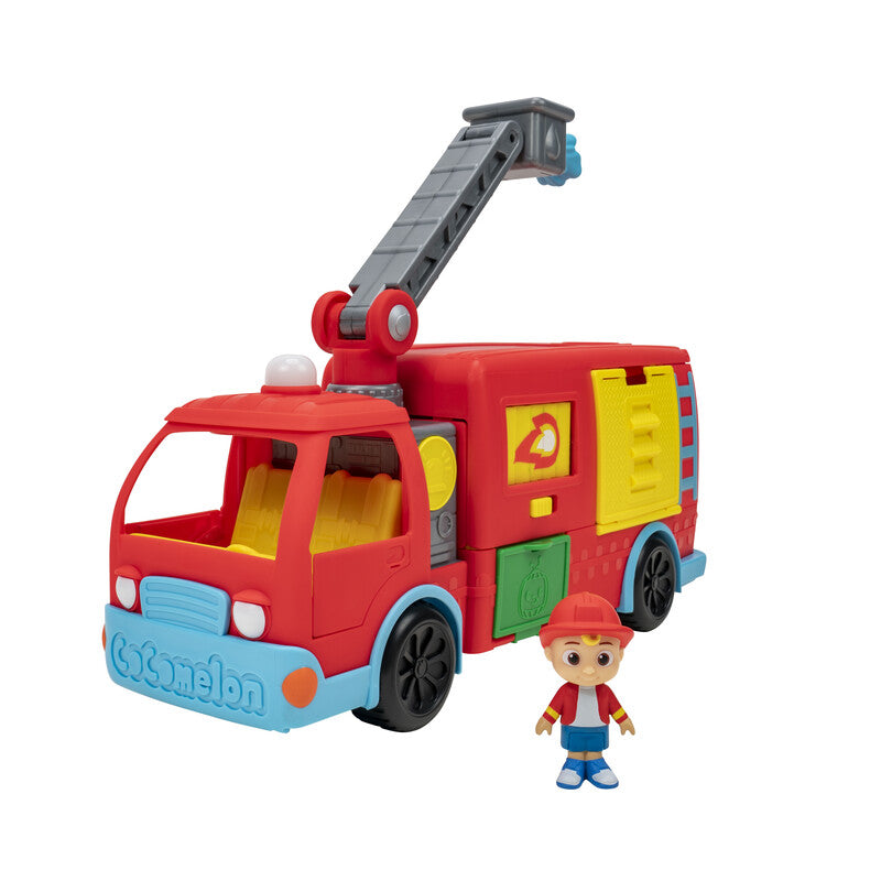 COCOMELON DLX TRANSFORMING FIRETRUCK B/O Default Title