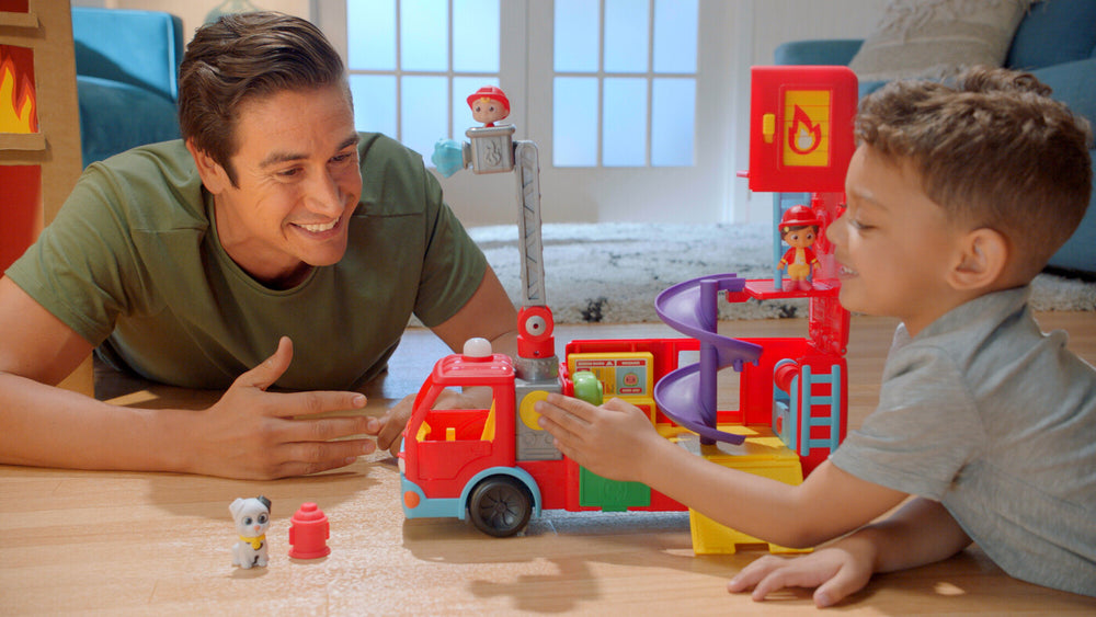 COCOMELON DLX TRANSFORMING FIRETRUCK B/O Default Title