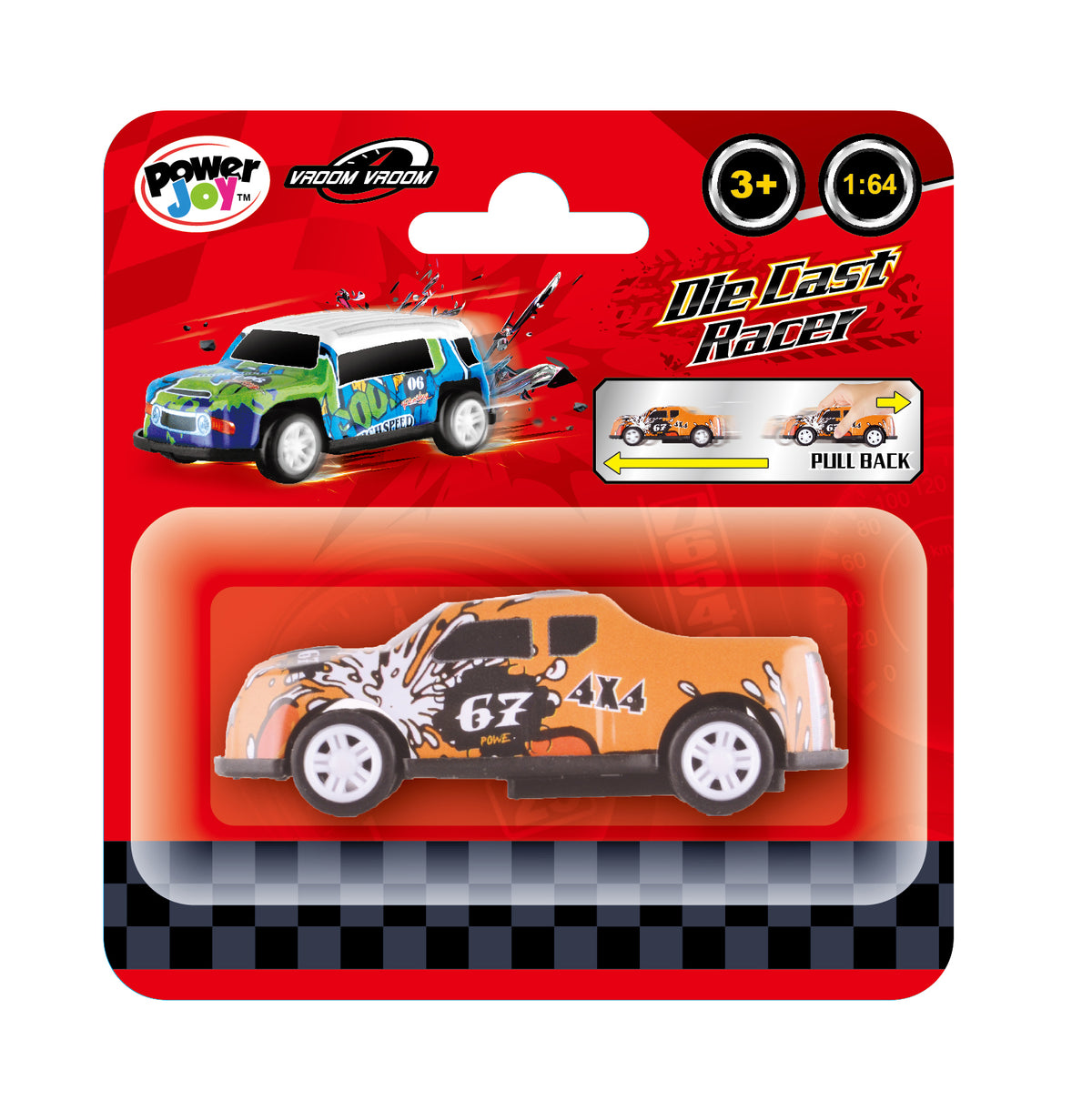P.JOY V.VROOM DC GRAPH PULLBACK 1/64