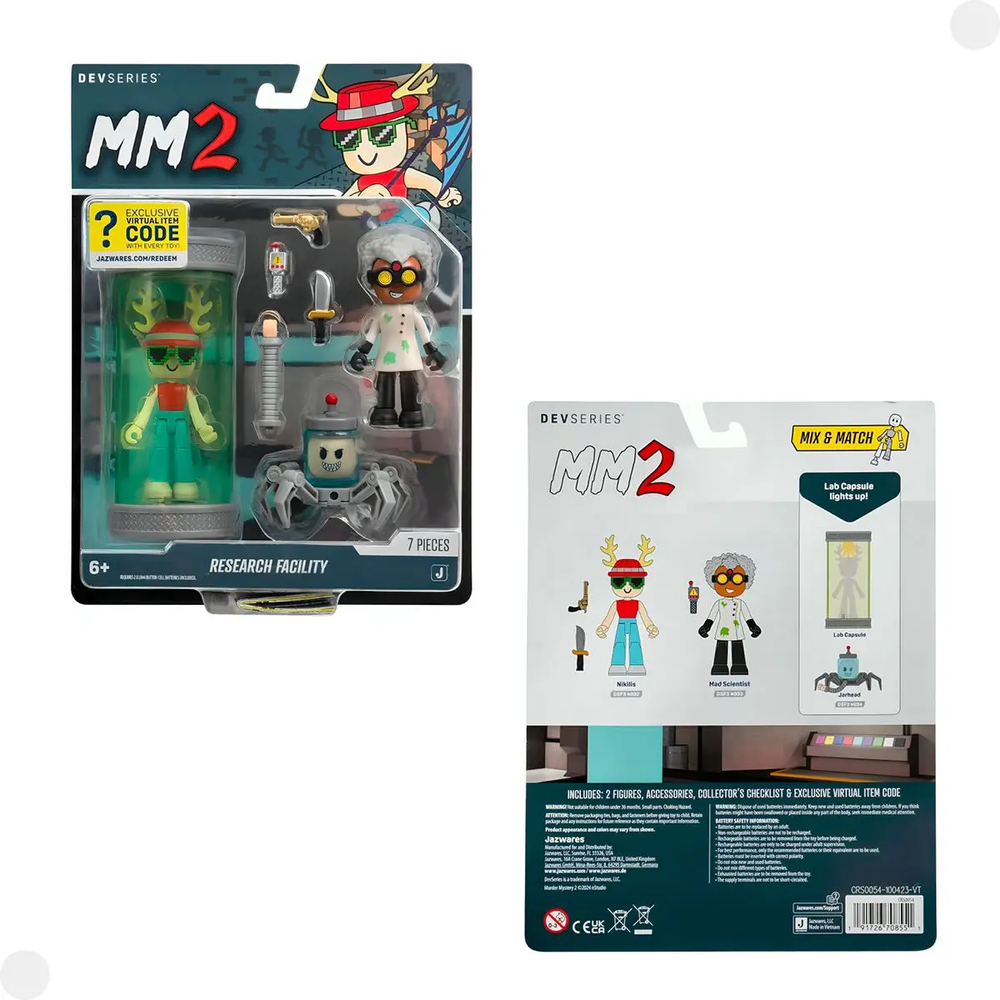Devseries Mm2 Research Facility-Action Figures-JASWAR-191726708537