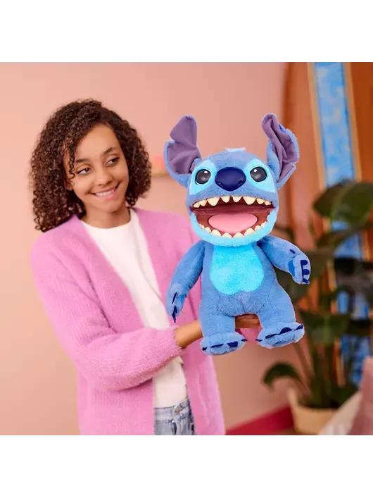 Disney Stitch Realfx Anima. Puppet 18-Dolls & Accessories-Disney-5055394027404