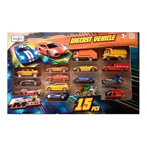 Fm 3In 15Pcs In Plastic Blister Bag-Cars & Vehicles-Maisto-