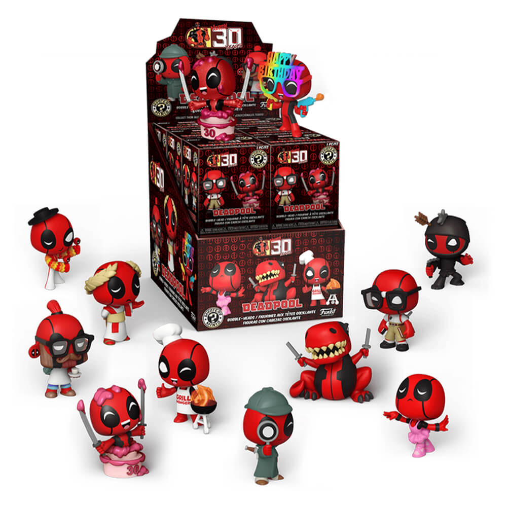 Mystery Mini! Marvel: Deadpool 30Th - 12Pcs Pdq-Funko Pop!-889698552103