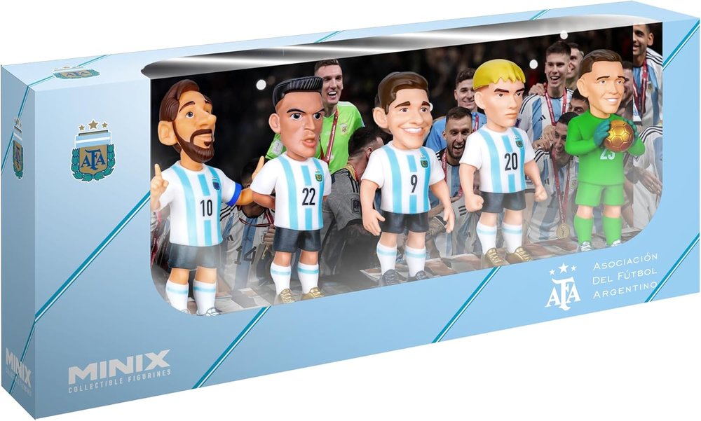 Argentina National Team - Minix Football Figures 5-Pack | Official Collectible