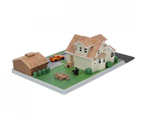 F&F Nano Dom'S House Display Diorama-Cars & Vehicles-Jada-