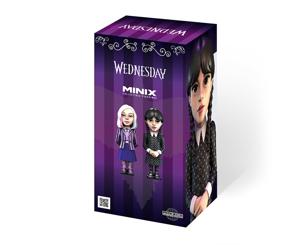 Wednesday Addams - Minix Figure | 12cm Official Collectible