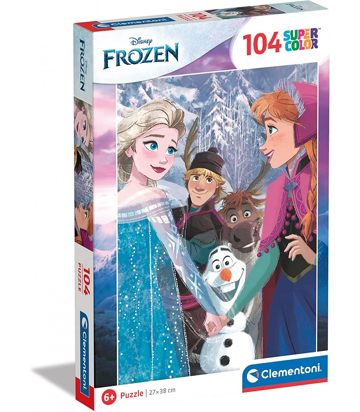 Clem. Puzzle Disney Frozen Clasp 104Pcs