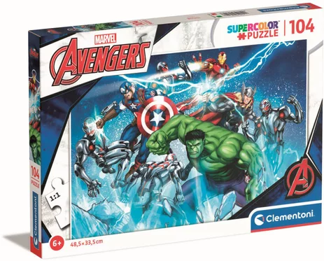 Clem. Puzzle Avengers Fight 104Pcs