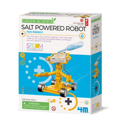 4M Kids Labs/Green Sci-Salt Water Robot-4M