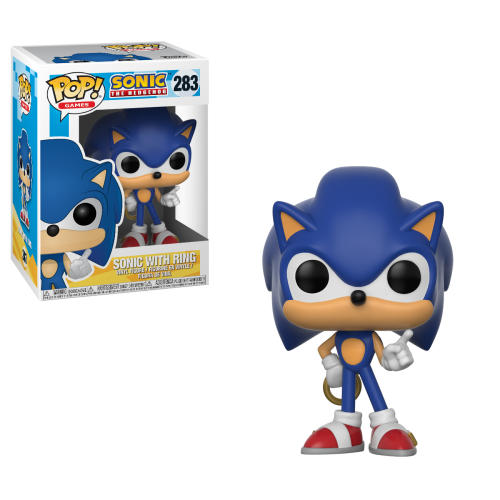 Pop! Games: Sonic - Sonic With Ring-Funko Pop!-889698201469