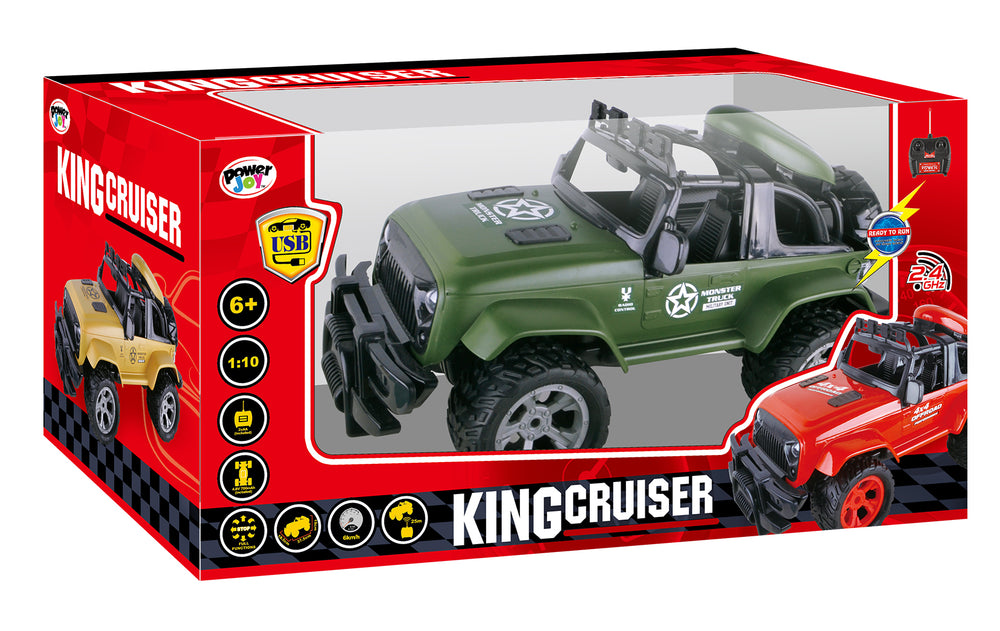 P.Joy Rc King Cruiser 1/10 W/Light Bpc