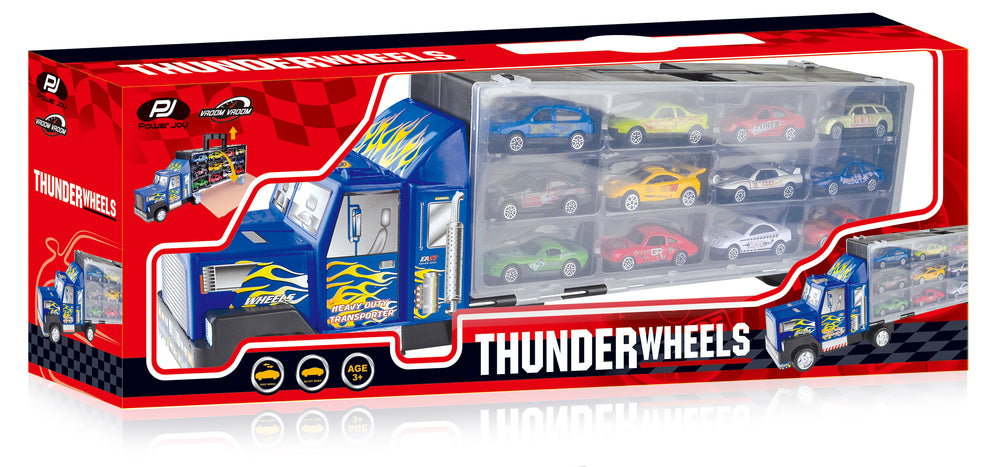 P.Joy V.Vroom Die Cast Thunder Wheels 12