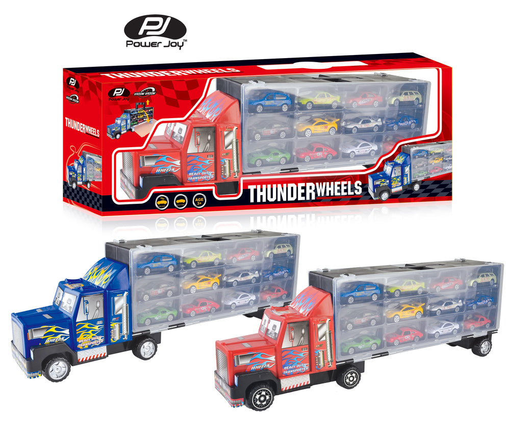 P.Joy V.Vroom Die Cast Thunder Wheels 12